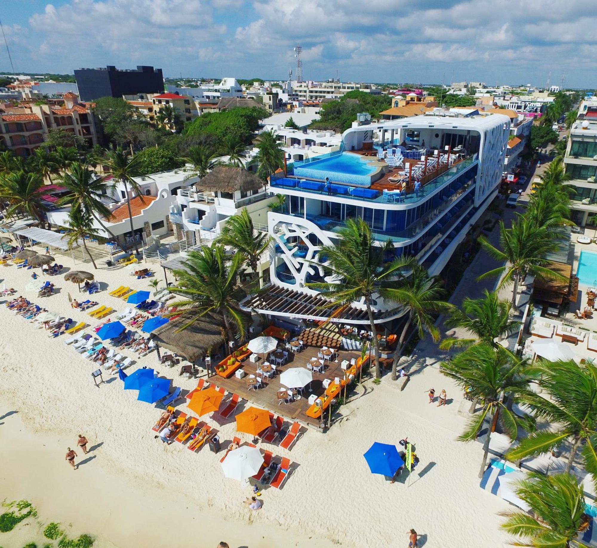The Carmen Hotel - Ocean Front (Adults Only) Playa del Carmen Exteriör bild